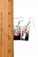 American Gothic Parody Earrings